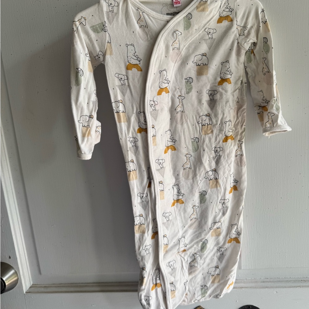 Magnetic Me Kids Pajama Nightgown with Animal Pattern
